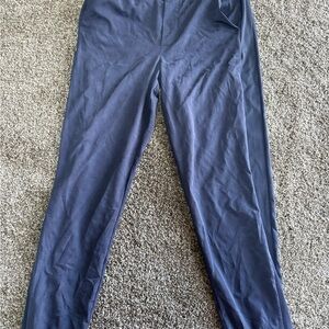 Athleta blue leopard jogger size 0